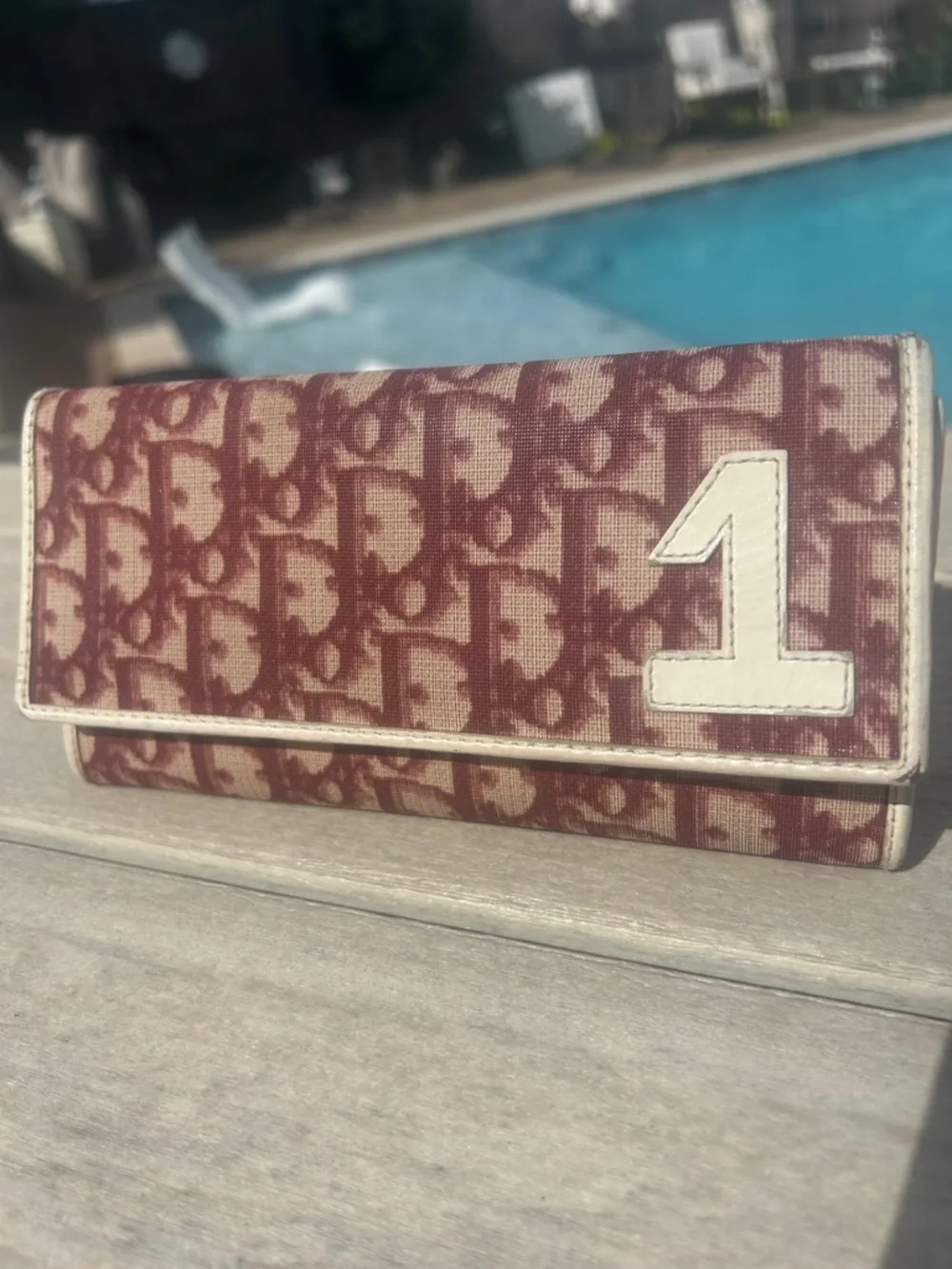 Christian Dior Vintage Trotter No. 1 Long Wallet